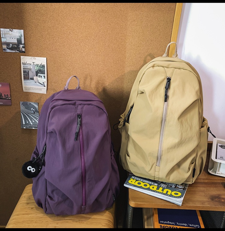 337g Weight Polyester Lining Material Sewing Thread Fashion Element Zipper Closure Type Double Shoulder Straps Strap Type Zipper Backpack Bags Type Holiday, Travel Occasion Oxford Cloth Material Waterproof Function Hiking Backpack Backpack Solid Color Pattern All Seasons Season Unisex Gender Classic Style, Sports Style Square Shape Large Size Waterproof Solid Color Holiday Travel Hiking Backpack 28