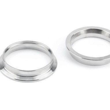 Tax-Included Stainless Steel 304 Flange Clamp V-Type American-Style Pipe Clamp Automotive Exhaust Pipe V-Type Clamp Set