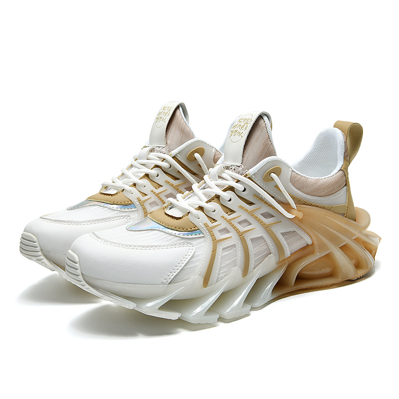 Modas clásicas de cuatro estaciones Blade Running Shoes de alta resistencia al desgaste, zapatos de correr de hombre respirables