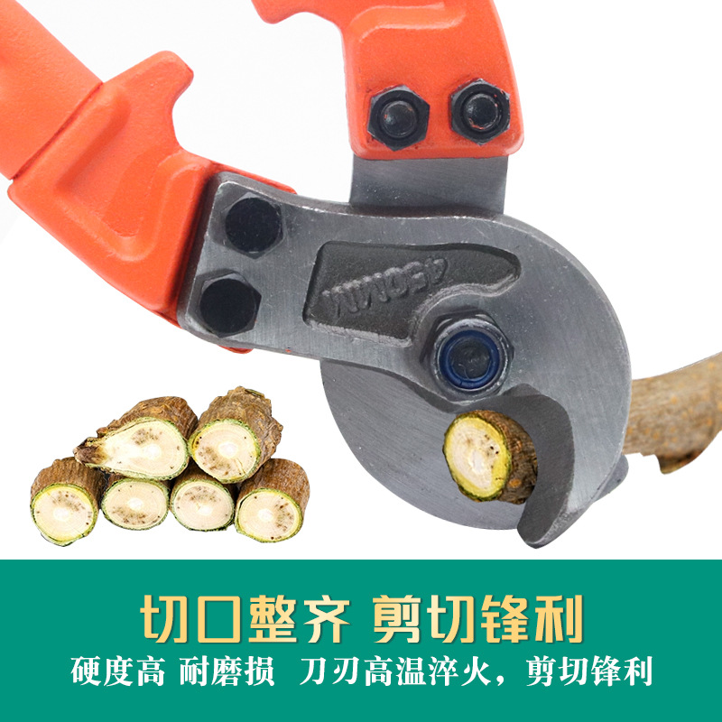 Alicates de pedicura de cerdos, vacas y ovejas tijeras de pedicura veterinaria herramienta de pedicura de servicio pesado multifuncional granja Alicates especiales para corte de pies y uñas