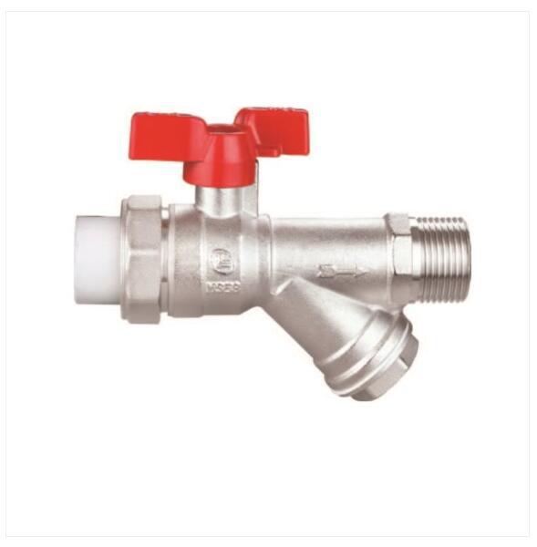 浙江DOUBLE-LIN达柏林  DL1183 黄铜 PPR 过滤器球阀