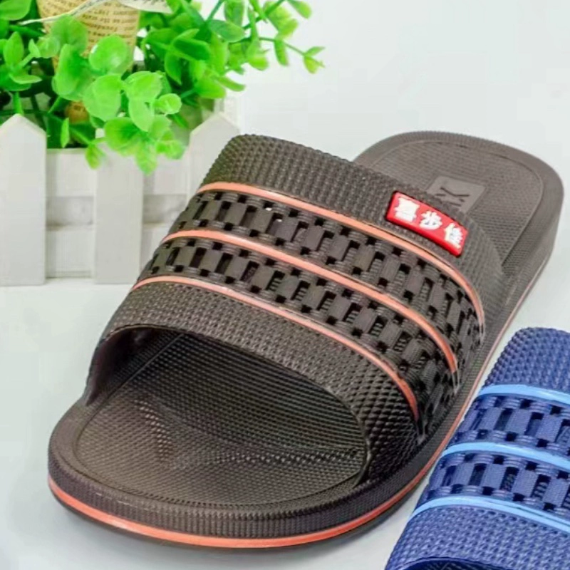 Летние сандалии 3523, мужские шлепанцы для ванной комнаты, утолщенная верхняя одежда