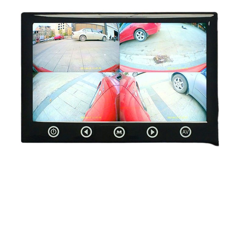 JMQAHD HD 전면 및 후면 왼쪽 및 오른쪽 사각 지대 카메라 자동차 360 파노라마 사각 지대 보조 레코더 비파괴 안전