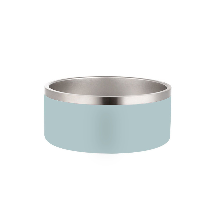 304 doble espesamiento de cuenco de perros de acero inoxidable con base antideslizante cuenco de mascotas de gran capacidad cuenco de comida para perros cuenco de alimentación