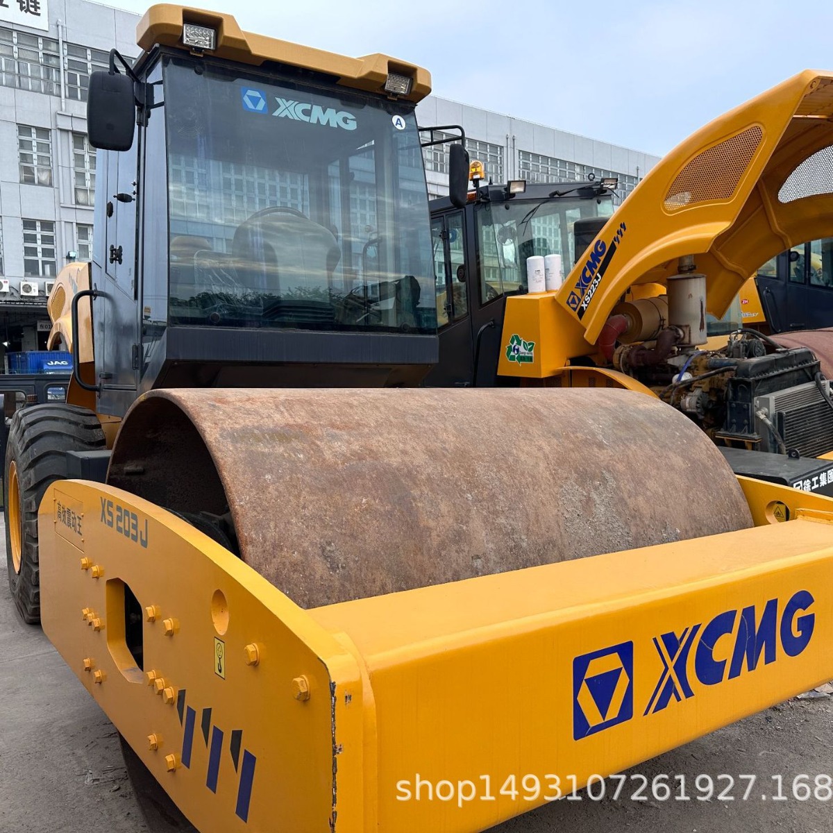 外贸出口徐工XS203J（22T）26T内蒙古二手单钢轮22吨压路机XS202J