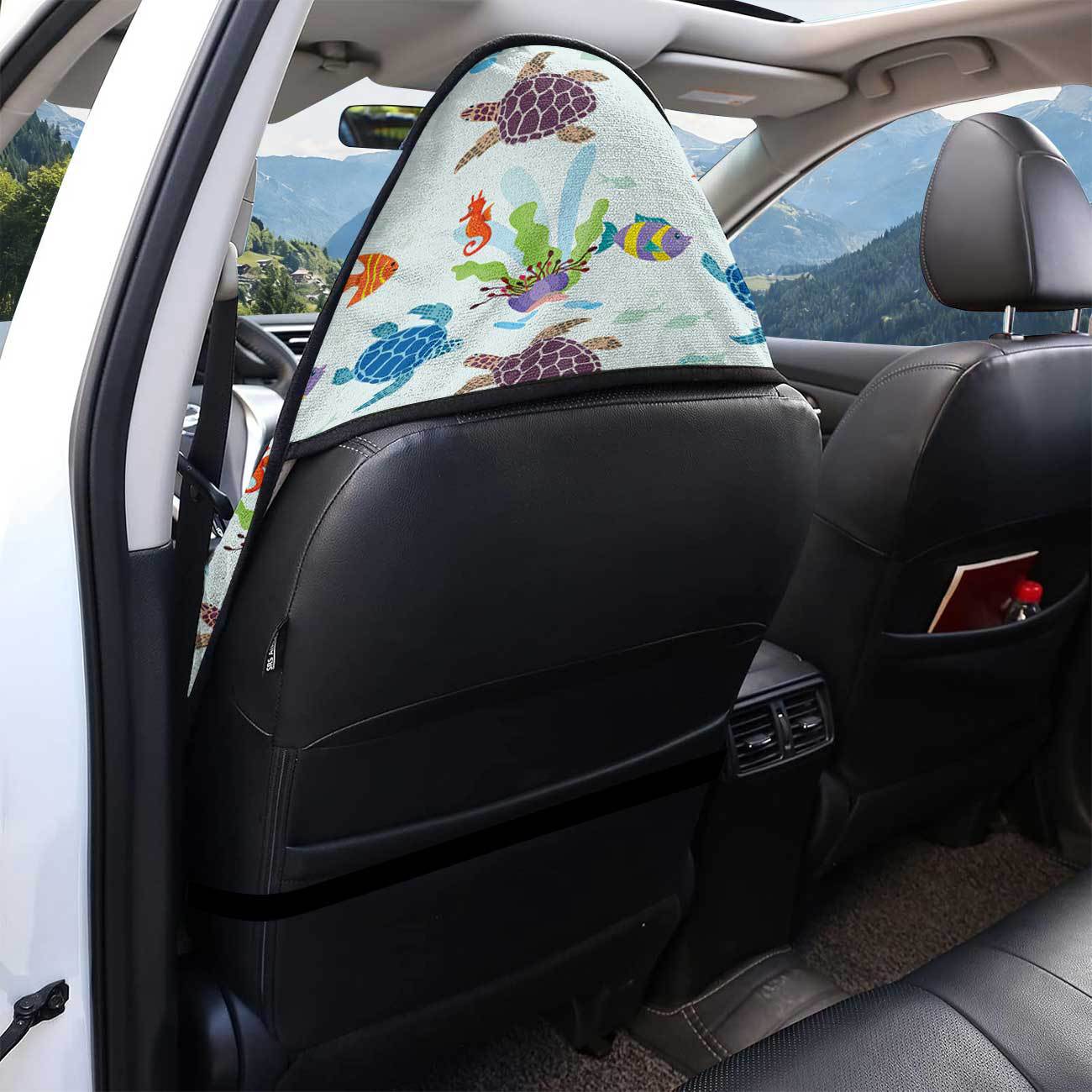 Marine seat towel cover front seat protector suitable for gym and exercise, universal for all seasons and car use