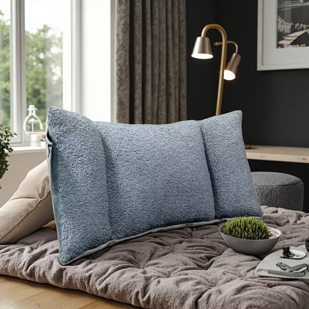 Cross-Border Exclusive Supply of New Winter Car Seat Cushions, Universal Cushion, Teddy Velvet Style, No Need to Tie, Delicate Lumbar Support, Firm