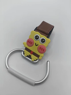 Other Electric Vehicle Accessories, Selling Baby Carriage Hook Leather - aluminum-alloy-hook-spongebob-squarepants-hook-brown
