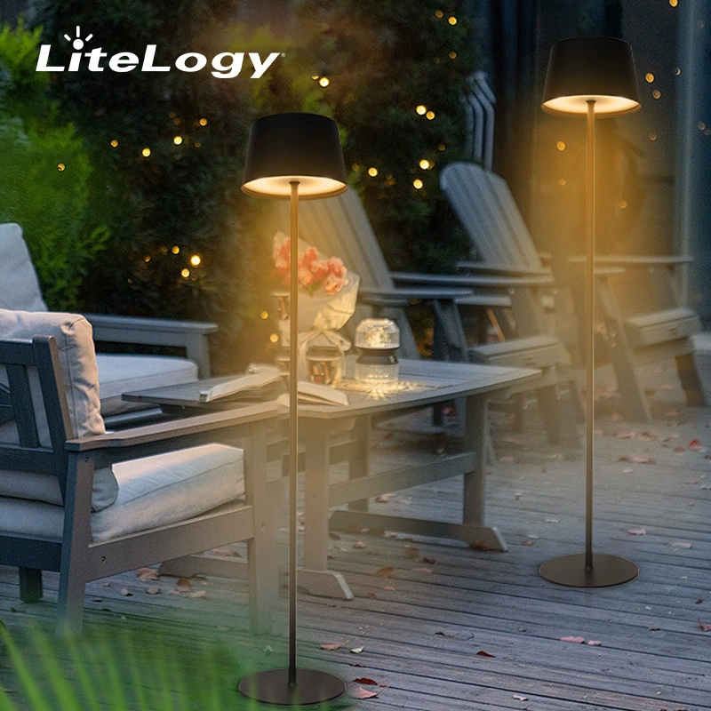 Эксклюзивная поставка для трансграничной торговли】Уличный напольный светильник для двора и сада, с функцией зарядки мобильных устройств, водонепроницаемый светодиодный светильник для кемпинга и создания атмосферы на вилле