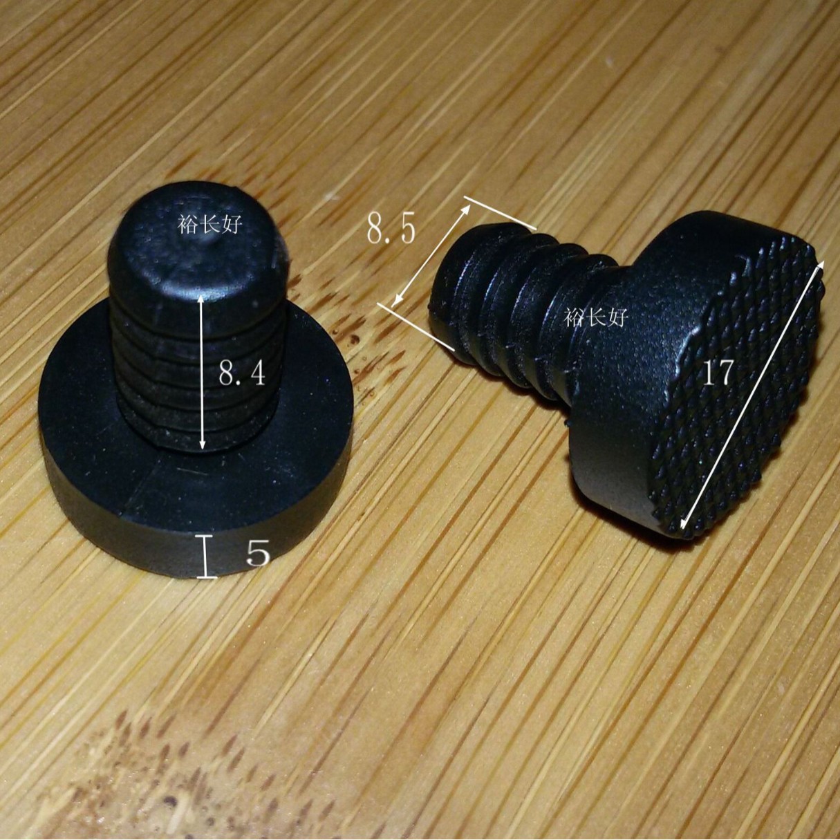 厂家供应塑料脚垫圆柱形塑胶脚垫办公桌椅家具防滑固定透明脚塞