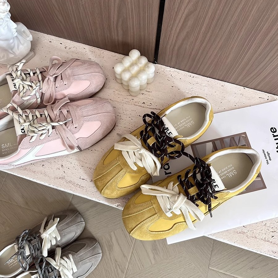 La marea no es sur ~ Forrest Gump, primavera de 2025, nuevo estilo, zapatos casuales retro, zapatos deportivos de entrenamiento moral, zapatos de mujer