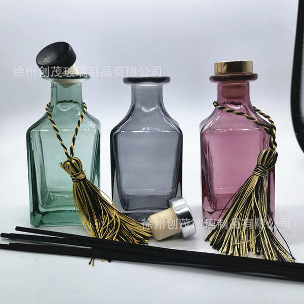 Wholesale color bayonet tall tall glass aromatherapy bottle fruit…