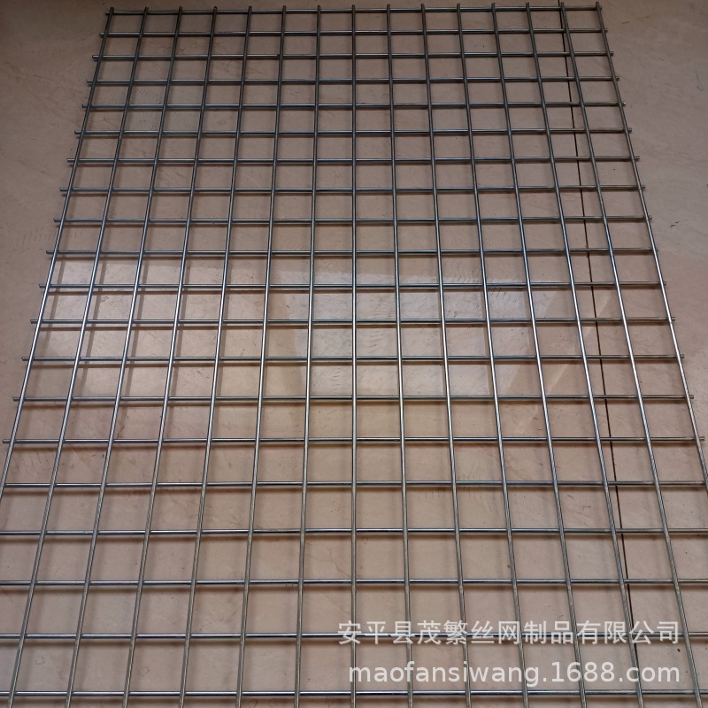 现货镀锌钢筋焊接网片 狗笼子隔离加粗网 鸽舍养殖防护铁丝网