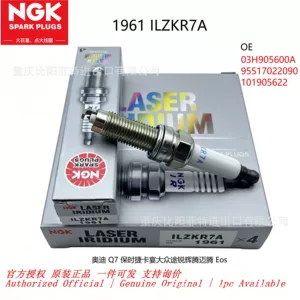 1961 ILZKR7A NGK platin şam Audi Q7, VW Touareg, Porsche Cayenne üçün