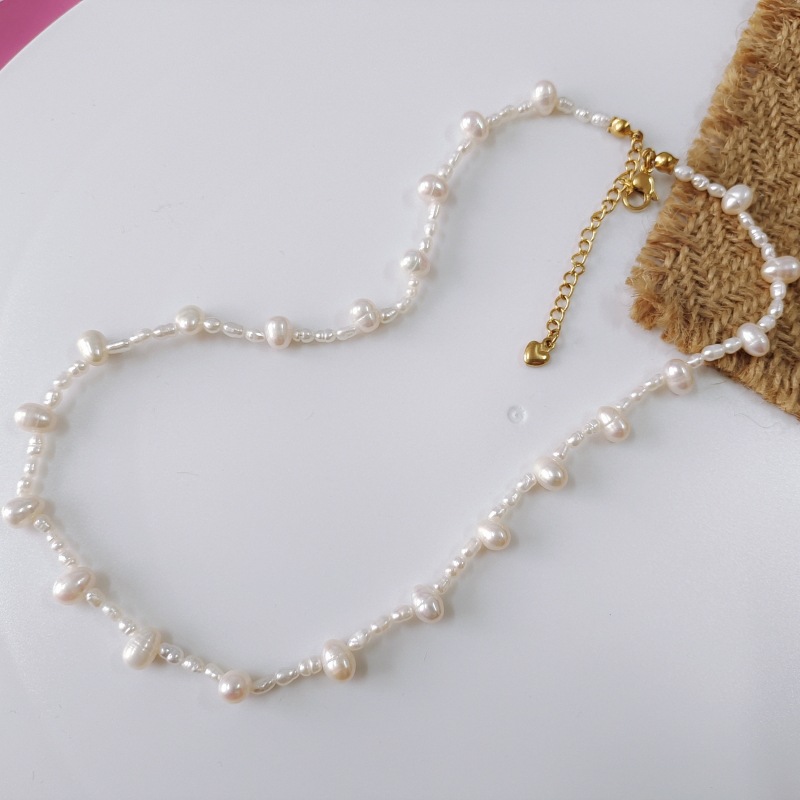 Daily Occasion 1 Piece Fashion Geometric Freshwater Pearl Necklace