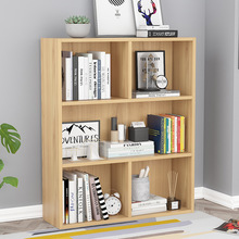 书柜书架简易落地书桌简约现代置物架学生组合书柜客厅创意收直销