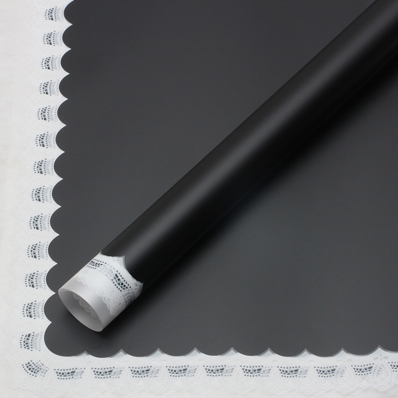 Huaxi encaje marco de papel hansu floral papel de embalaje impermeable engrosado florista material de floral al por mayor