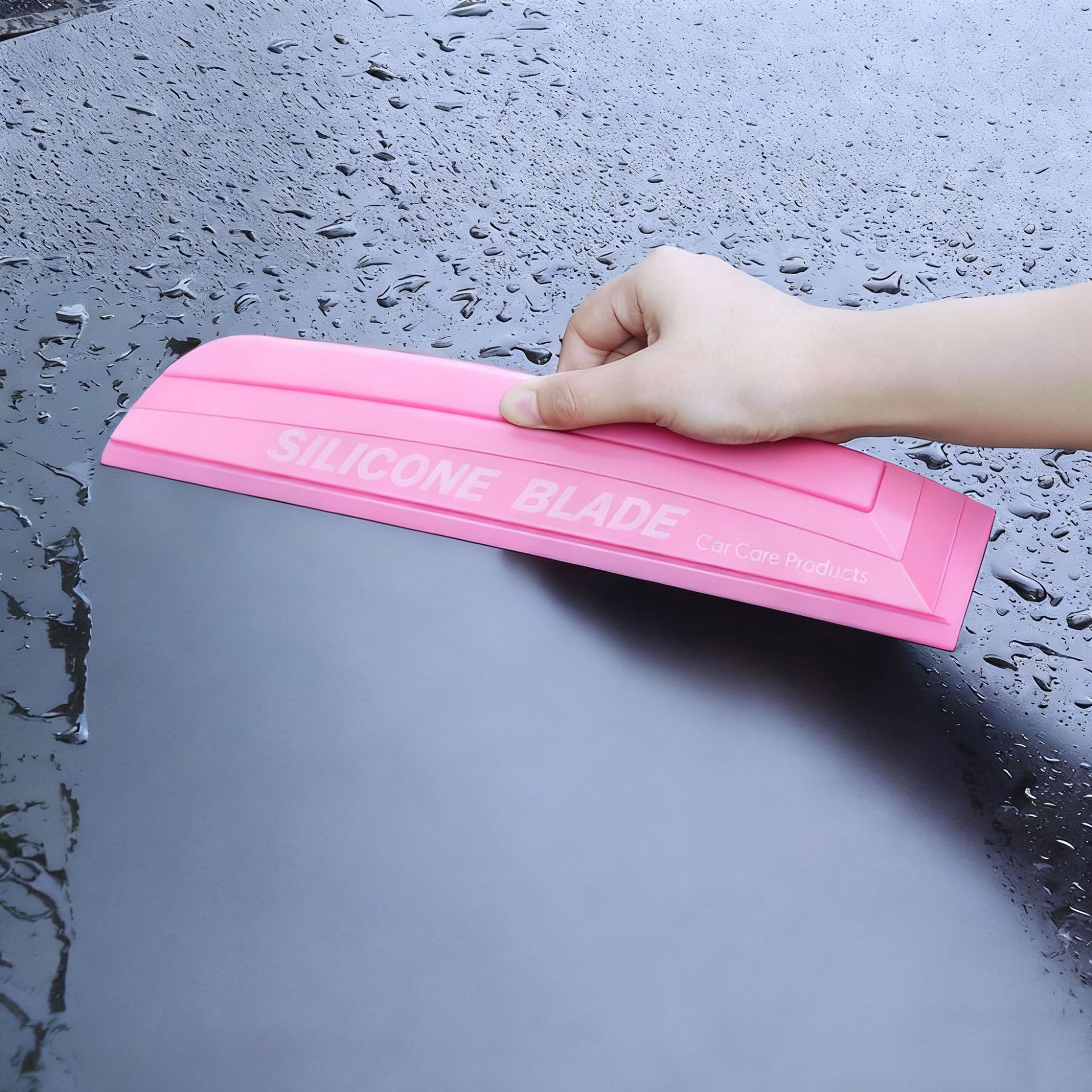 クロスボーダー自動車ワイパーガラス一体シリコンスクレーパー神器傷なし車漆面ブラシ車ワイパー車用