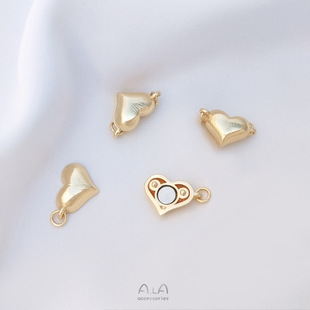 14K����ɫ�p��ſ������Ο��\��؈���촽���Ĵ��F��diy�Ʒ���