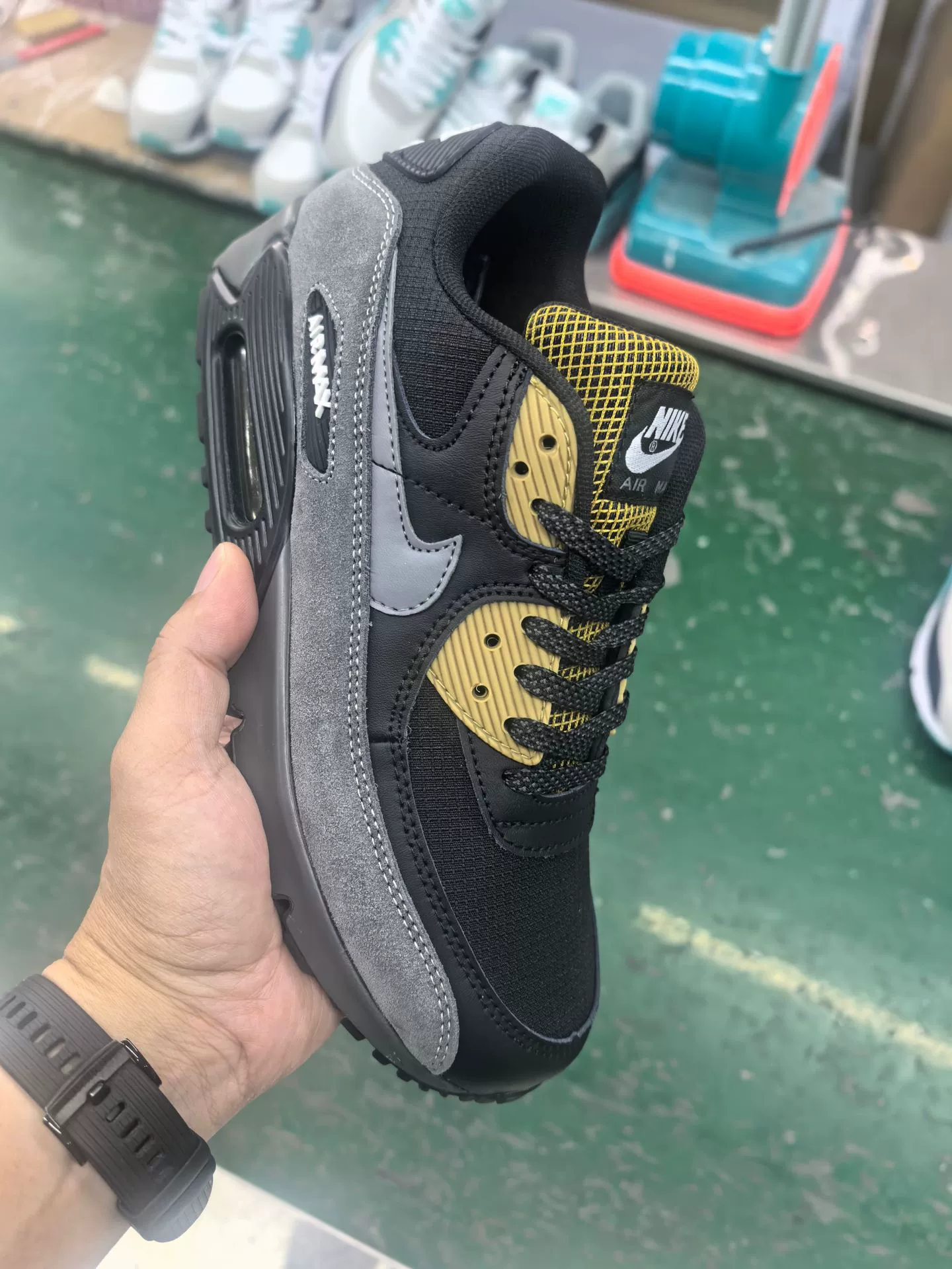Кросс-граничная внешнеторговая Путянь обувь Air Max90 воздушная подушка сетчатые повседневные спортивные кроссовки европейский стиль высокий уровень спортивной обуви