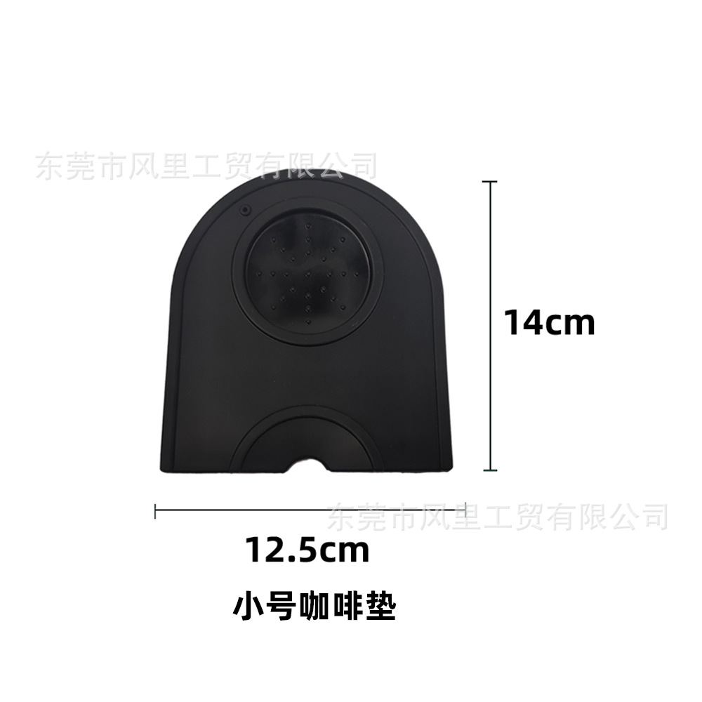 Cubo de café molido Caja de polvo de plástico Juego de almohadillas de café Caja de polvo KnockBox Accesorios para máquinas de café Desarrollo transfronterizo