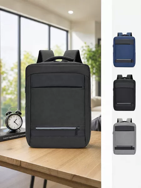 Business Backpack Oxford Cloth Large Capacity Laptop Backpack for Business Trips and Travel, Unisex, Simple and Stylish Backpack
