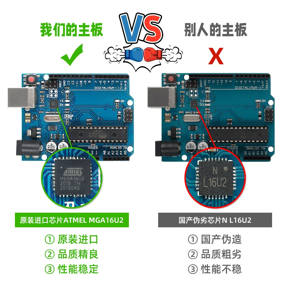 Arduino, monolithic module, development board for programming, motherboard, official flagship store