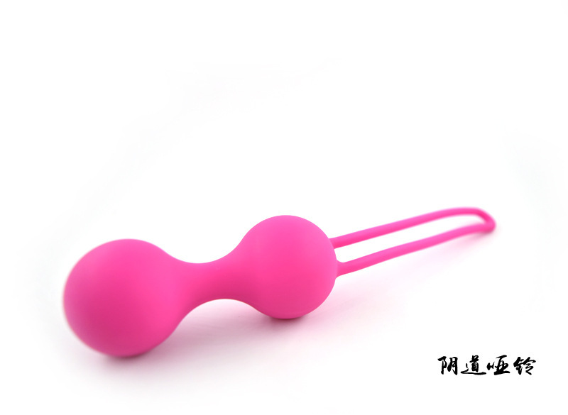 Smart Kegel Training Balls, Vibrating Silicone Dual-Ball Vaginal Exerciser, Purple — detail image 2