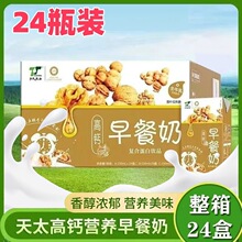天太乳业高钙核桃早餐奶250ml装过节送礼饮品饮料24盒整箱批发