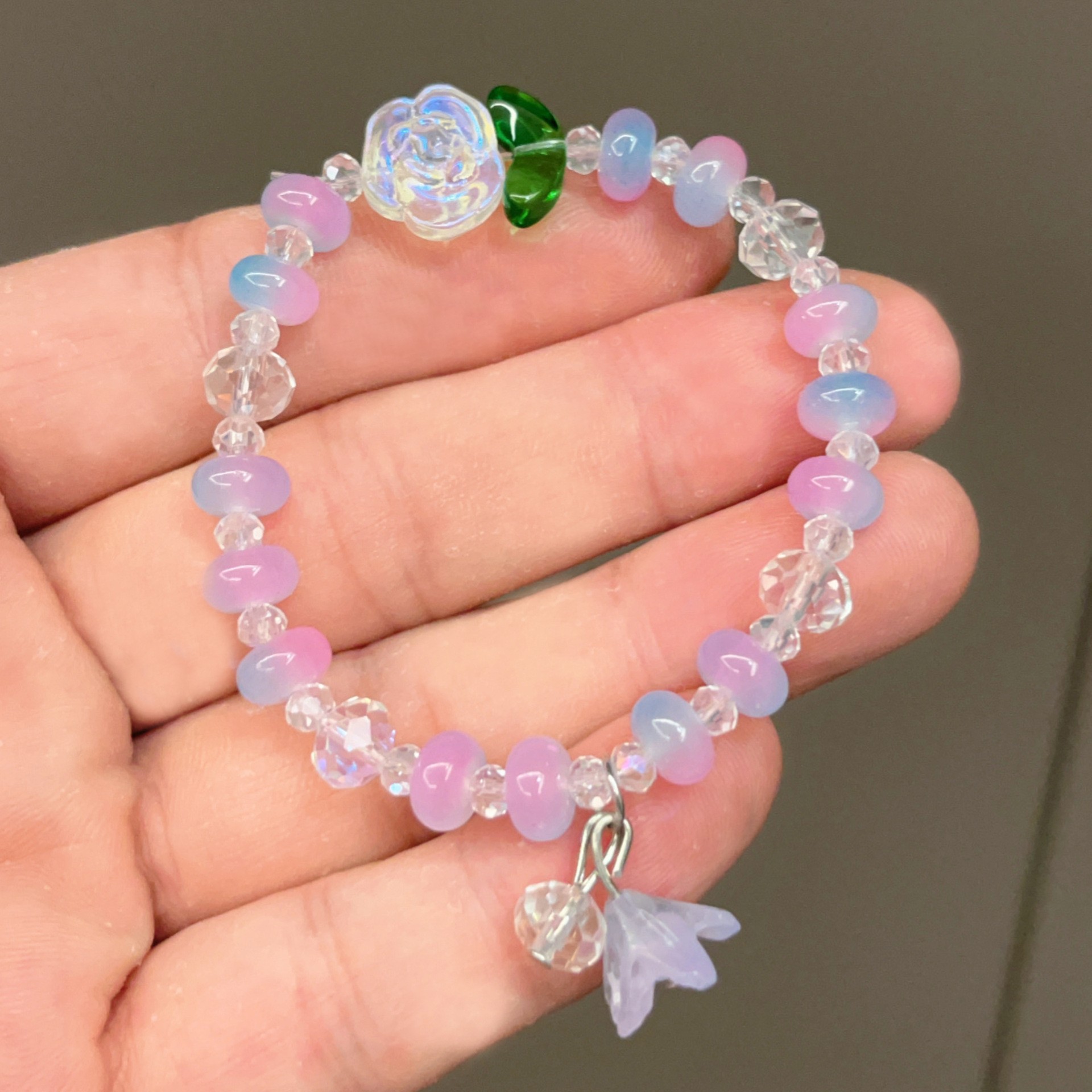 은방울꽃-파란색과 보라색