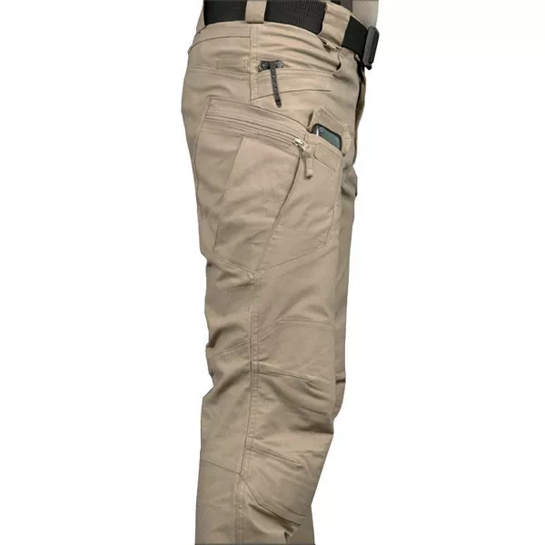 Outdoor Ix7 Tactical Pants Men's Spring & Fall Archon Plaid Waterproof Camouflage Cargo Pants Loose Training Clothes Cross-Border