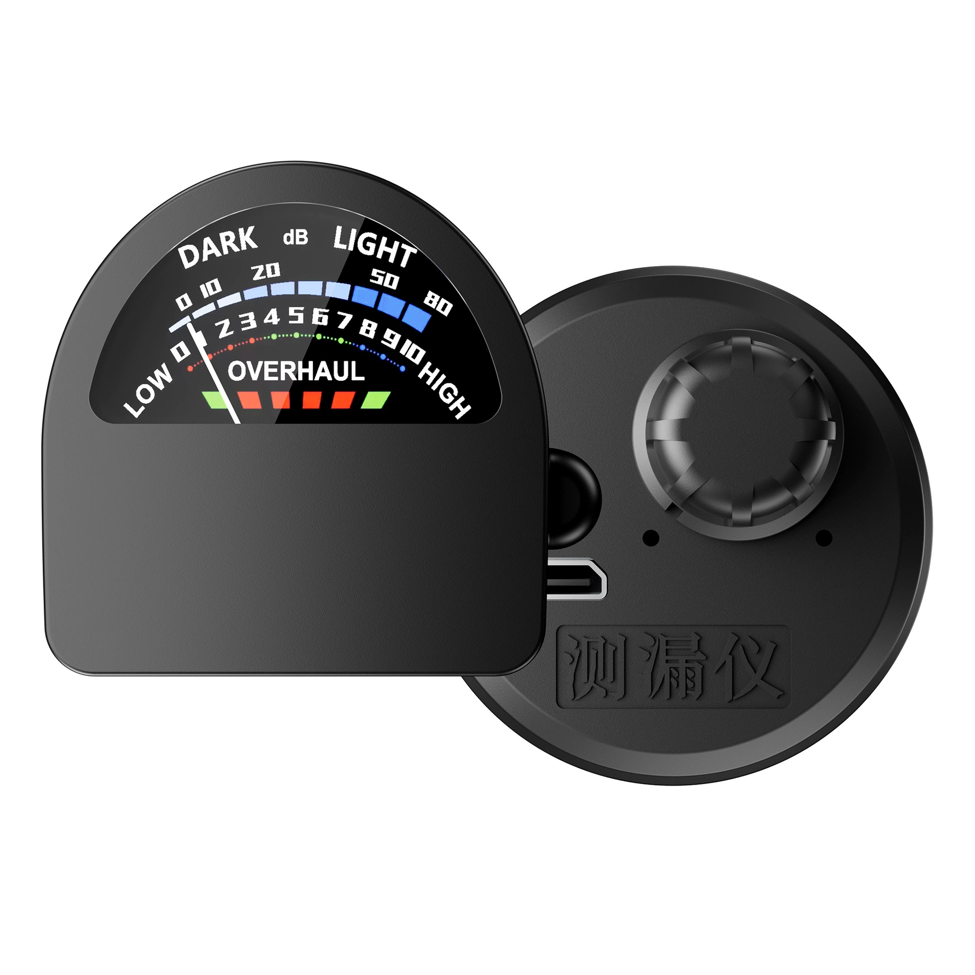 Инструмент обнаружения утечек F01 Аудио звуковой дисплей для обнаружения силы Размер шкалы