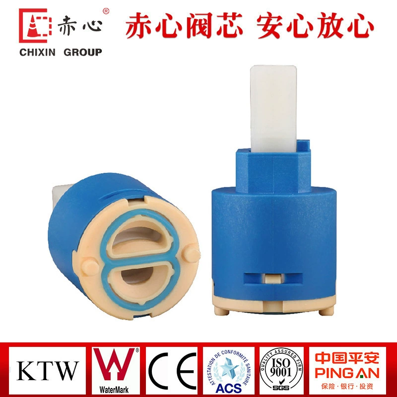 20 мм один холодный сердечник клапана среднего позиционирования ноги один кран керамический пластиковый сердечник клапана производители