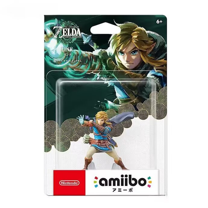 アニメゼルダの伝説リンクフィギュアカーセルブレスオブザワイルド涙の王国モデルおもちゃ装飾品人形|undefined