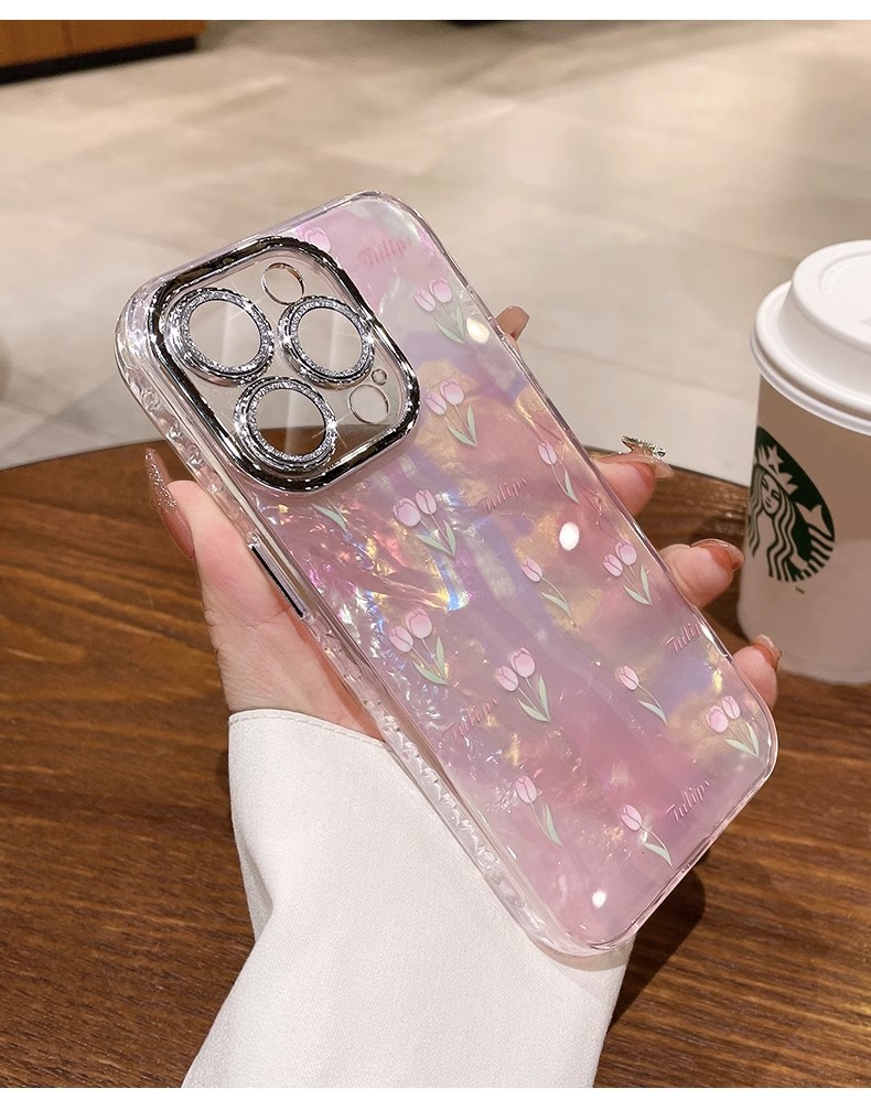 Sweet Style Sweet Flower Synthetics Phone Cases