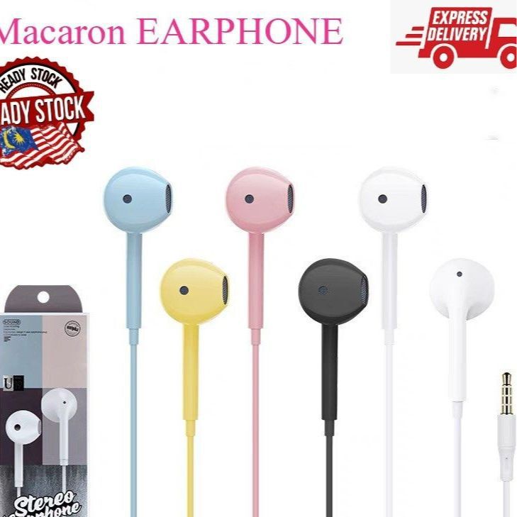 U19 Cross-Border U18 Wired Headphones Glossy U88 Macaron Headphones Flat Ear Heavy Bass Karaoke Call Microphone