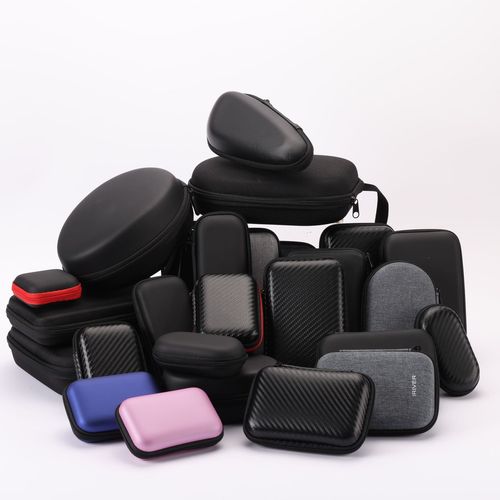 Eva storage bag, Bluetooth headset bag, mobile hard drive bag, data cable and charger storage box