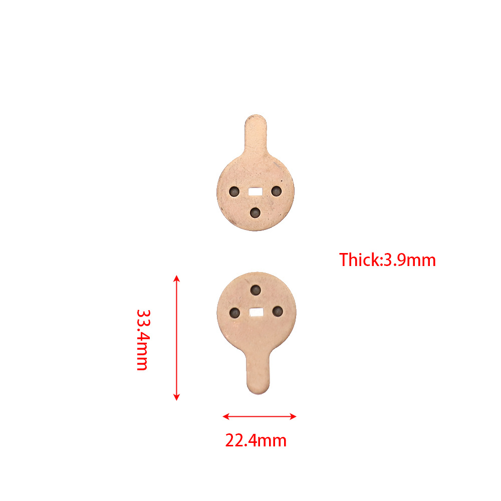 Bicicleta de montaña Disco sinterizado a base de cobre Pastillas de freno Pastillas de freno totalmente metálicas M355 BB5 M355 M446