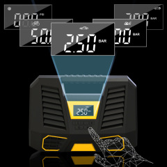 Smart Car Inflator Pump, Digital Car Tire Inflator, Wireless Car Air Pump, Portable Car Tire Inflator