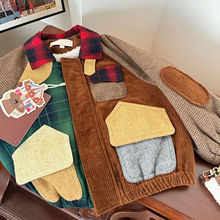 女童秋装外套2025新款儿童超好看女孩网红时髦休闲卡其色洋气上衣