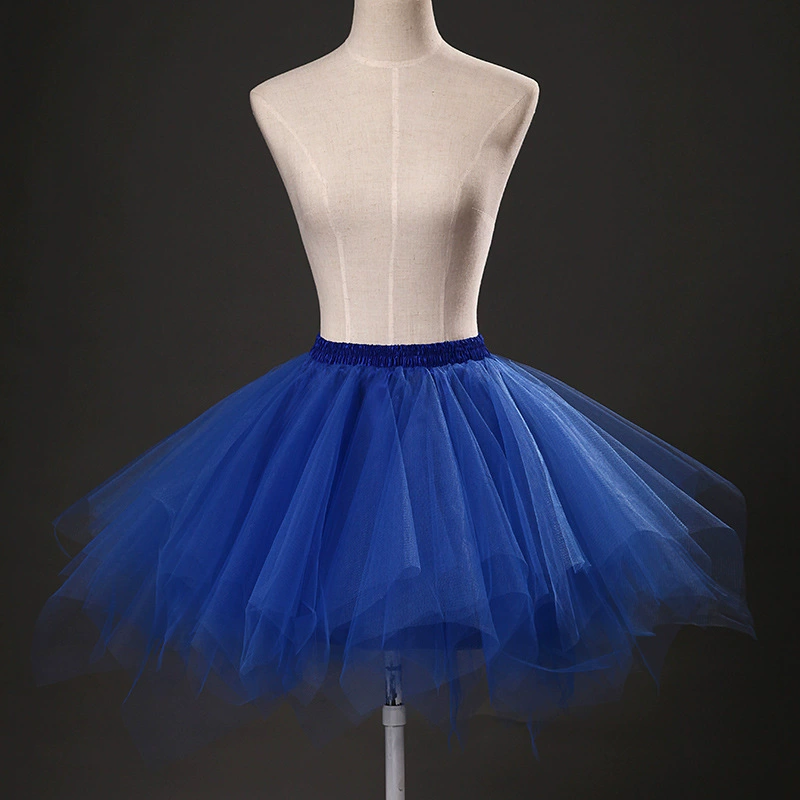 European and American candy color multi -color skirt supports half -body puff lining skirt photo studio wedding photography diamond -shaped color skirt