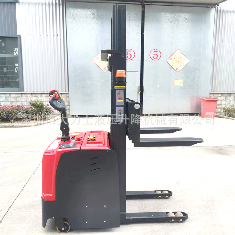 丝杆全电动叉车伺服堆高车堆垛车PRC设计全自动升高车升降装卸车