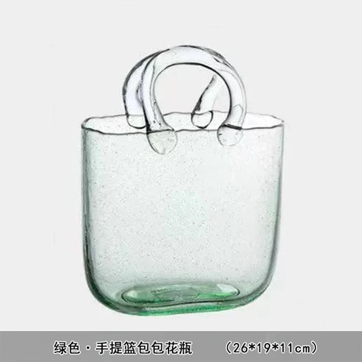 Verde - jarrón envuelto