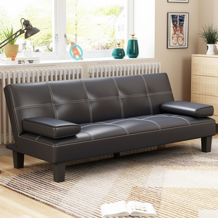 Small Apartment Multifunctional Foldable Sofa Bed All-In-One Dual-Purpose Double Three-Seater Simple Office Lunch Break Sofa