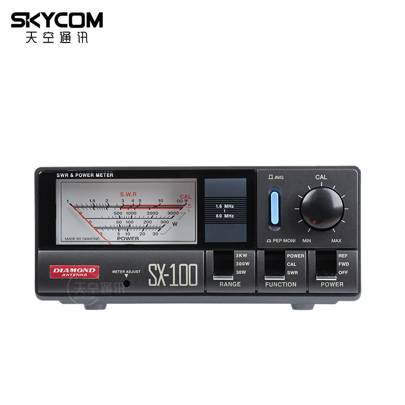 SX100 日本钻石天线产品 驻波表 短波 1.6-60Mhz 3kW