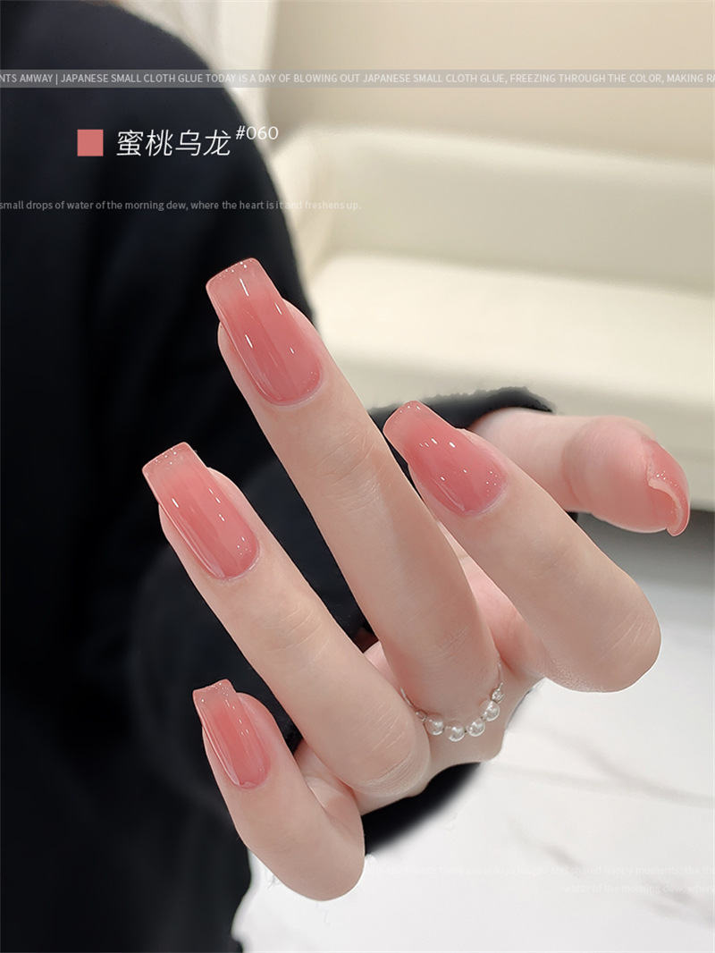 KaSi fototerapia Esmalte de uñas pegamento 2023 nueva primavera y el verano popular blanco lechoso nude rojo cereza salón especial