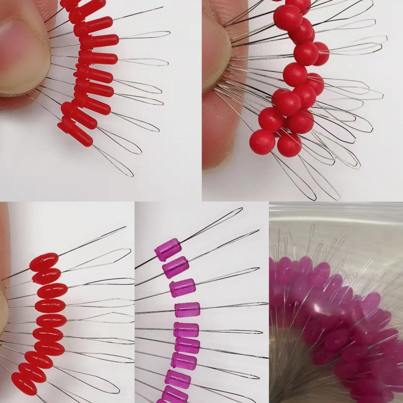 100 Rod Tip Caps, Plum Blossom Tip Caps, T-Shaped Tip Caps, Olive Tip Caps