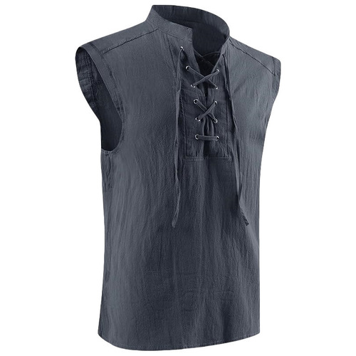 New 2025 Halloween COS Costume Casual Vests Medieval Clothing Retro Short Jacket Anime Merchandise