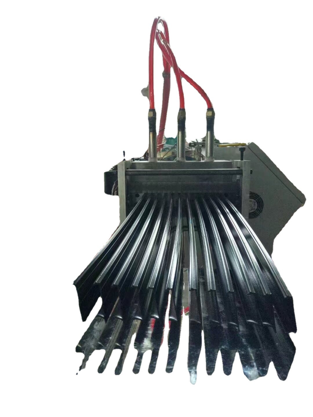 铝合金断桥隔热型材隔热条挤出机 尼龙66挤出隔热条挤出设备