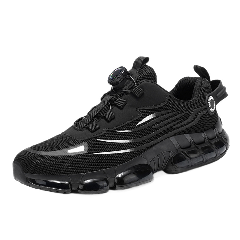 Große Herrenschuhe, neue, dicksohlige, höhenverstärkende Freizeit-Sportschuhe, atmungsaktiv_voghion.com